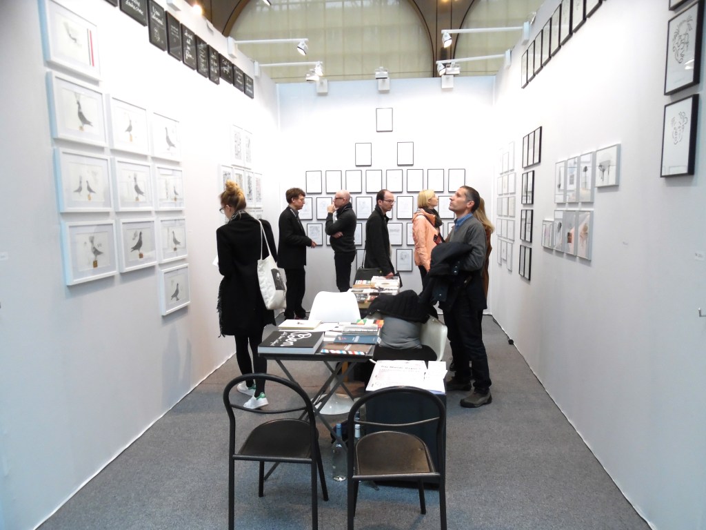 Stand Drawing now 2015 galerie Lara Vinci