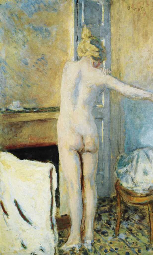 La toilette au miroir, Pierre Bonnard