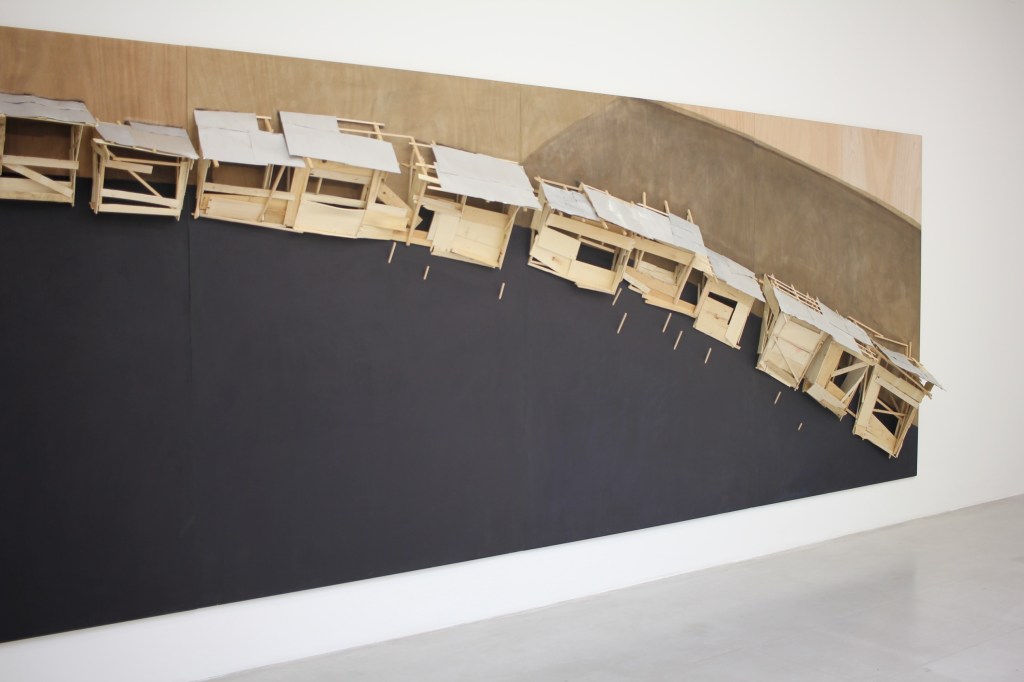 Tadashi Kawamata, galerie Kamel Mennour, 2015